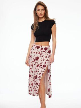 Dynamite - Maxine Midi Slip Skirt (M)